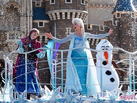 アナとエルサのウィンターグリーティング