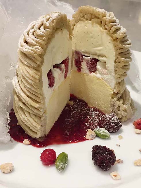 雪解けモンブラン