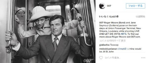 3代目ジェームズ･ボンドのロジャー・ムーア