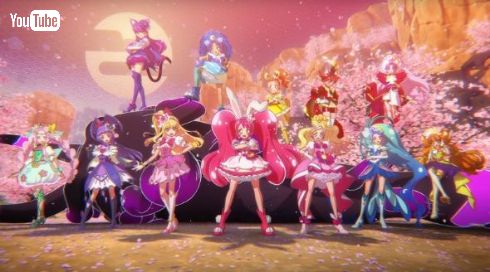 「映画プリキュアドリームスターズ！」全員集合