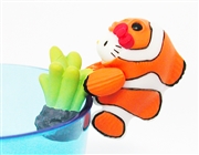 キティさんがヤンバルクイナと合体してコップのフチに降臨