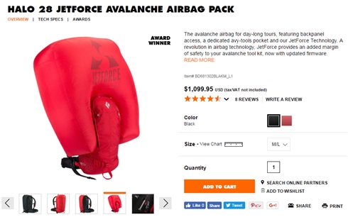 一人称視点の雪崩映像が恐怖のジェットコースター