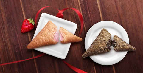 三角チョコパイ