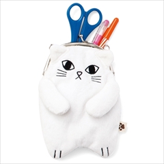 猫がま口ポーチ