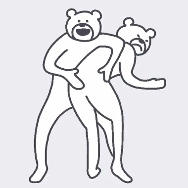 けたたましく動くクマ 音付けてみた