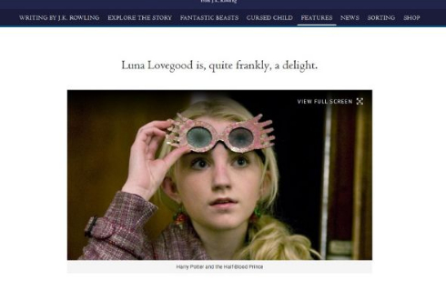 ルーナ役の活動を一時的に休止することを発表したイヴァナ・リンチ