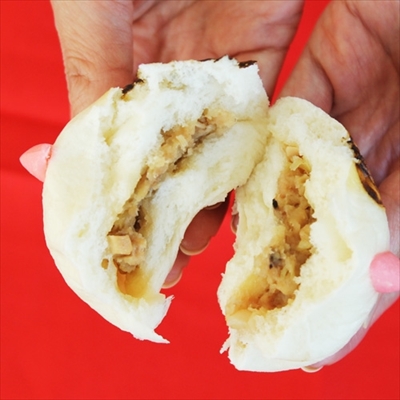 ニャムチャ・肉まん