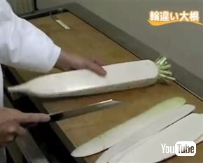 「板長が暇つぶしに切った大根」が暇つぶしってレベルじゃねーぞ！