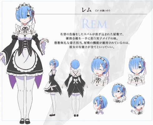 Re:ゼロから始める異世界生活 リゼロ バースデー レム ラム ケーキ