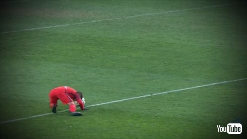 頭でバックパス