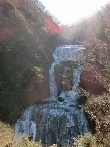 袋田の滝　凍結