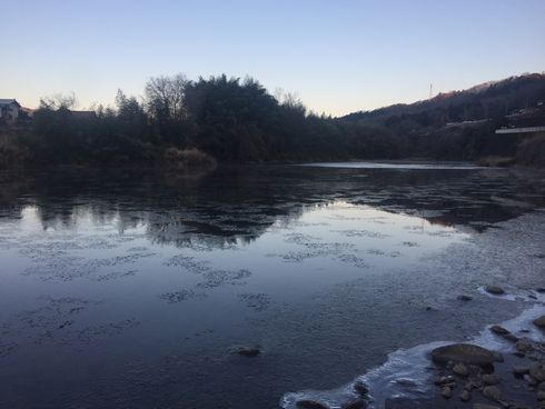 袋田の滝　凍結