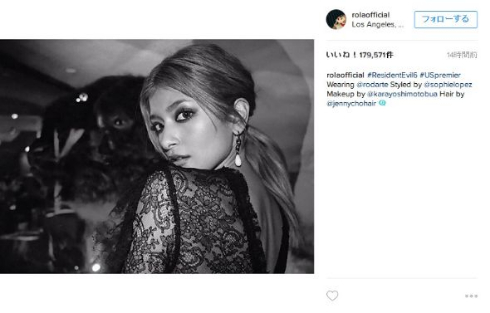 「バイオハザード: ザ・ファイナル」LAプレミアに出席したローラ
