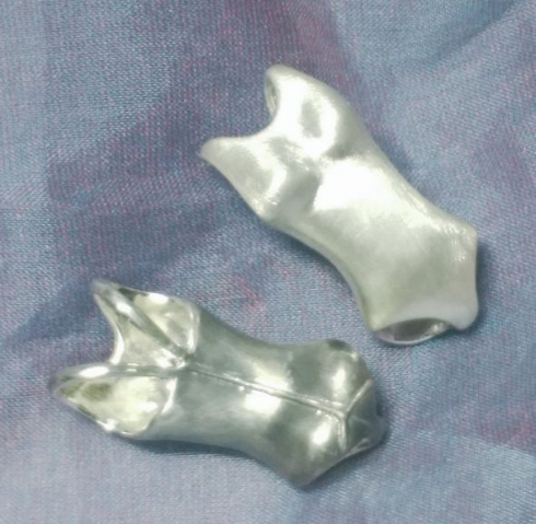 スク水 シルバー ペンダント スクール水着 宝飾展