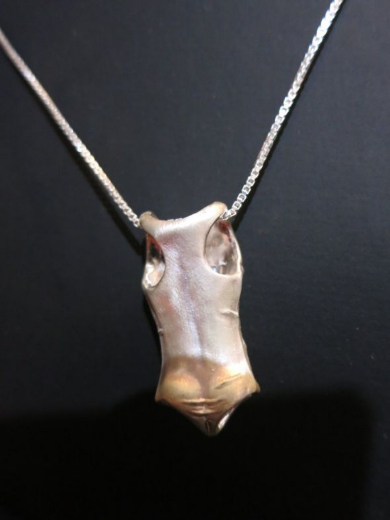 スク水 シルバー ペンダント スクール水着 宝飾展