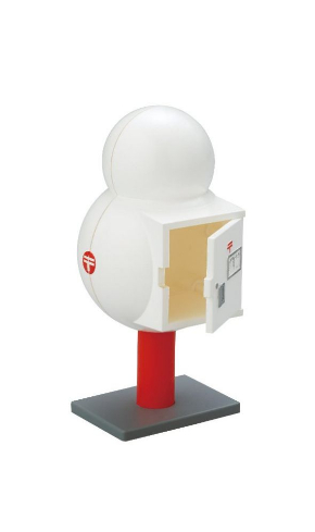 タカラトミーアーツ 日本郵便 郵便局ガチャコレクション 2通 雪だるま郵便ポスト