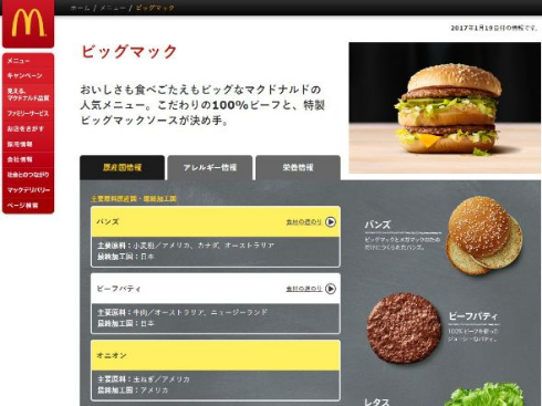 マクドナルド ビッグマックソース ボトル プレゼント USA