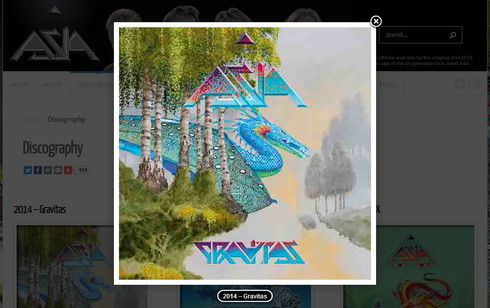 最後のアルバムはエイジアの「Gravitas」に