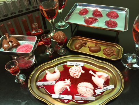 ヴィレッジヴァンガード バレンタインデー 人体臓器 うんち シリコントレー