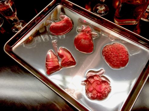 ヴィレッジヴァンガード バレンタインデー 人体臓器 うんち シリコントレー