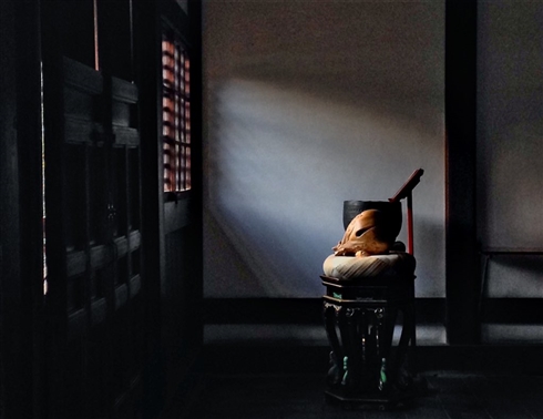 「フェルメールっぽく撮れた木魚」に思わずため息　うっとりするほど木魚