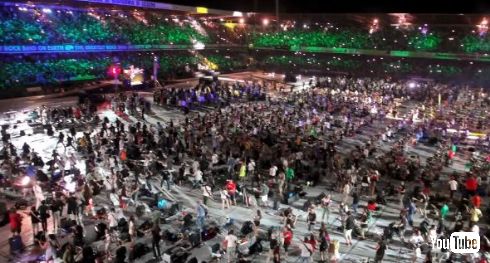 nirvana Smells Like Teen Spirit ニルヴァーナ 1000人 演奏 Rockin'1000