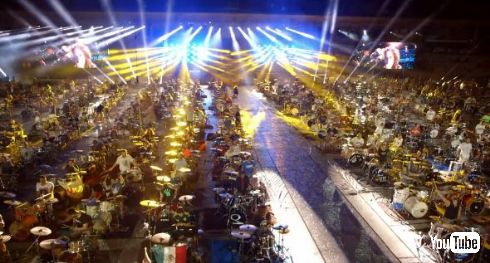 nirvana Smells Like Teen Spirit ニルヴァーナ 1000人 演奏 Rockin'1000