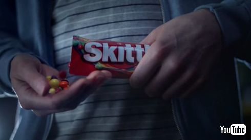 Skittles スーパーボウル CM シュール キャンディー