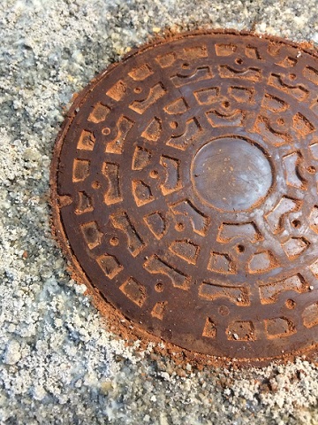 マンホールチョコプリン