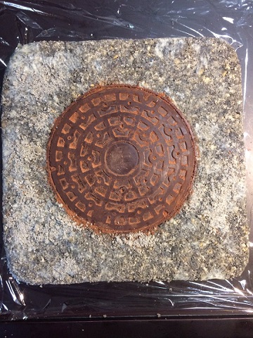 マンホールチョコプリン