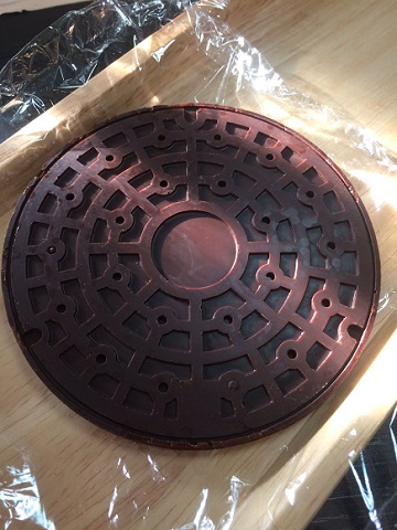 マンホールチョコプリン