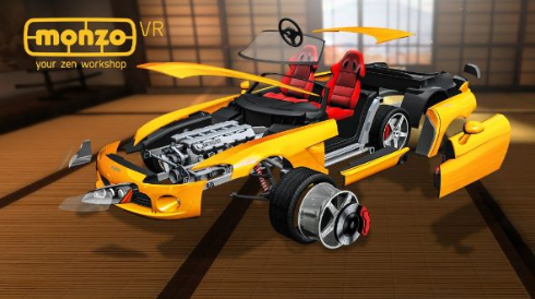 Monzo VR プラモデル 製作 バーチャルリアリティ