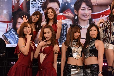 大阪オートメッセ ギャルオンステージ