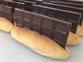 バレンタイン　パン　チョコ