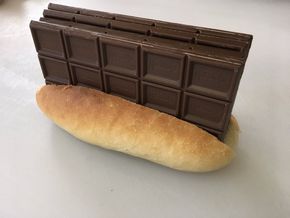 バレンタイン　パン　チョコ