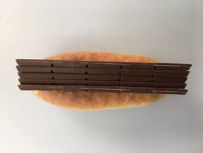 バレンタイン　パン　チョコ