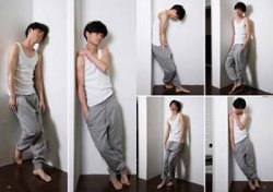 だらっとしたポーズカタログ 写真集 自然体 人物