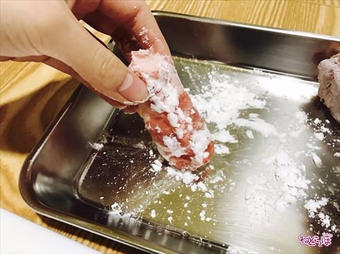 もちチーズの照り焼き豚ロール