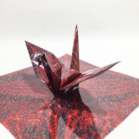 シン・オリガミ ゴジラ 折り紙 解析図