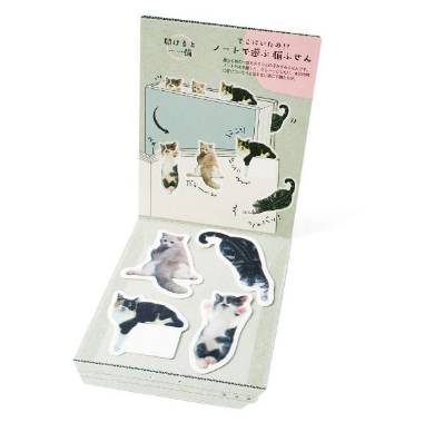 ノートで遊ぶ 猫ふせん パート2 フェリシモ猫部