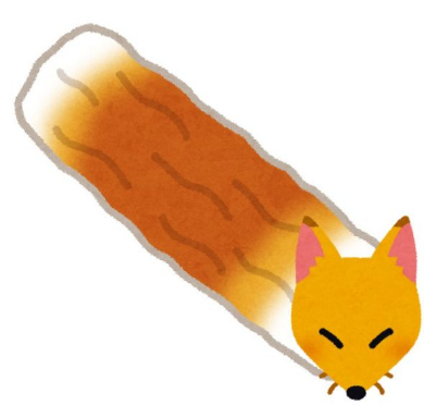 ちくわ キツネ Twitter そっくり