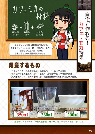 同人誌「珈琲読本 Volume.9 〜ホットカフェモカ特集号〜」