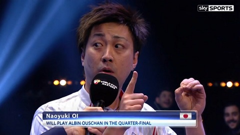 アイハブア　アポー（手はなぜかペン型）