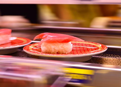 マグロの流し撮り