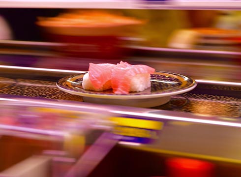 マグロの流し撮り