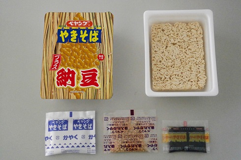 納豆　ペヤング