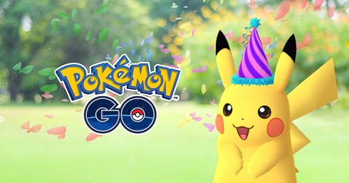 お祝い　誕生日　ポケモンGO