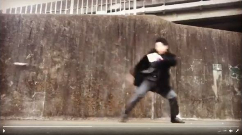 名刺 アクション 武器 サラリーマン 手裏剣