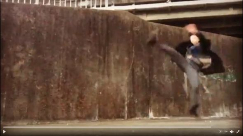 名刺 アクション 武器 サラリーマン 手裏剣