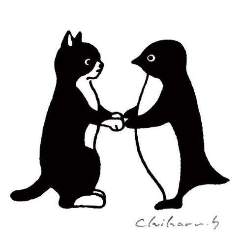 ペンギン 百態 坂崎千春展 Suica